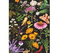 Botanical Herb Notebook: College Ruled | Watercolor Medicinal Plant Design