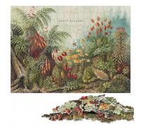 Botanical Illustration by Ernst Haeckel Jigsaw Puzzle, 1000 Pieces | For home use: Jigsaw Puzzle Gift - screen-free New Year present with home hobby for puzzle fans.