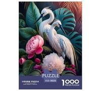 Botanical Jigsaw Puzzles for Adults Animal Puzzle Game 1000 Pieces Brain Challenge Home Decoration Gifts 38x26cm/1000pcs