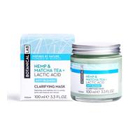 Botanical Lab Hemp Matcha Clarifying Face Mask 100ml, Green, Green Tea, 100 millilitre