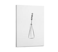 Botanical Line Drawings Palm Leaves Line Drawing Lavender Line Drawing Line Painting Poster Painting On Canvas Wall Art Poster Scr