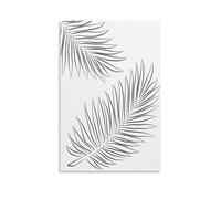 Botanical Line Drawings Palm Leaves Line Drawing Line Painting Poster Posters Art Print Wall Photo Paint Poster Hanging Picture Fa