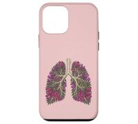 Botanical Lungs Flower Tree Branches Anatomy Jacaranda Case for iPhone 12 mini
