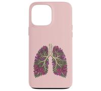 Botanical Lungs Flower Tree Branches Anatomy Jacaranda Case for iPhone 13 Pro Max