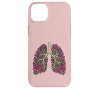 Botanical Lungs Flower Tree Branches Anatomy Jacaranda Case for iPhone 14 Plus