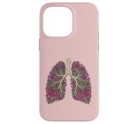 Botanical Lungs Flower Tree Branches Anatomy Jacaranda Case for iPhone 14 Pro Max