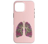 Botanical Lungs Flower Tree Branches Anatomy Jacaranda Case for iPhone 16 Pro Max