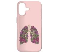 Botanical Lungs Flower Tree Branches Anatomy Jacaranda Case for iPhone 17