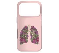 Botanical Lungs Flower Tree Branches Anatomy Jacaranda Case for iPhone 17 Pro