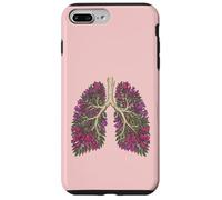 Botanical Lungs Flower Tree Branches Anatomy Jacaranda Case for iPhone 7 Plus/8 Plus