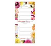 Botanical Magentic To Do/Shopping List Pad by Lola Design x Dahlia Beach