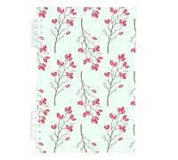 Botanical Notebook, Whimsical Foliage Notebooks, Lined Paper Notebook A5 Lined 120Pages/60Sheets, Notes Book for Writing, Exercise Books for Study, College Supplies Women Man