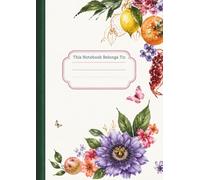 Botanical Notes: A Vintage Floral Notebook for Writing, Journaling & Daily Thoughts
