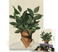 Botanical Portrait Jigsaw Puzzles for Adults1000 Pieces Thought Training Restful Escape Uniform Cut Merry Gift (50X75CM)