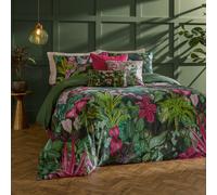 Botanical Riches Veadeiros 100% Cotton Exotic Floral Duvet Cover Set
