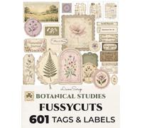 Botanical Studies Cutouts by LianaScrap: Tags, Labels and Ephemera