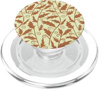 Botanical Vine and Leaves Autumn Fall Design PopSockets PopGrip for MagSafe