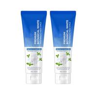 Botanical Whitening Toothpaste, Stain Appearance Reduction, Enamel Care & Fresh Breath, Toothpaste Whitening, Intensive Stain Removal，2