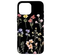 Botanical Wildflowers Women Vintage Flora Art Spring Case for iPhone 16 Pro Max