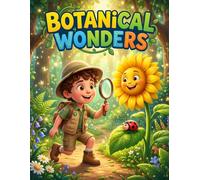 Botanical Wonders: A Fun and Easy Nature Explorers Coloring Book for Kids Ages 4-8