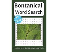 Botanical Word Search Puzzle Book: A Fun Word Find for Adults & Teens designed for Anxiety Relief and relaxtion | 6x9 inches, 110 Pages | 50+ Puzzles...