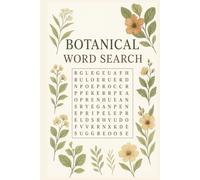 Botanical Word Search Puzzle Book: Easy-to-Read Puzzles about Plants and Nature