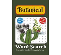 Botanical Word Search: Puzzles for Adults, Seniors & Teens