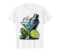 Botanical Zero Proof Cocktail No Hangover Illustration T-Shirt