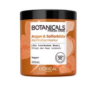 Botanicals Rich treatment, without silicone for dry hair, with argan and safflower blossom, intensively nourishes the hair, pack of 1 (1 x 200 ml)