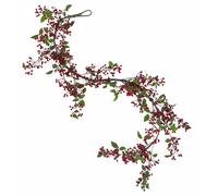 Botanik 150cm Large Luxury Christmas Natural Look Red Berry Floristry Garland
