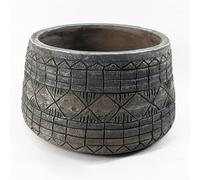 Botanik Luxury Indoor Planter Cachepot, 22cm Gliese Embossed