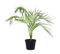 Artificial Bonsai Tree Plant Natural Areca 50cm Leaf Design UK Realistic Plants Botanik Leaf Green One Size