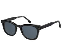 Botaniq Mens Classic Distinct Shape Sunglasses - Black