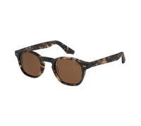 BOTANIQ Square Acetate Glasses in Brown for Men, Optional with Prescription (Model BIS-7049-117)