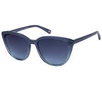 Botaniq Womens Sleek Cat Eye Sunglasses - Blue