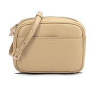 BOTANNER Women's Elegant Genuine Leather Crossbody Bag - Versatile Design, Adjustable Strap, Top Zip Closer, Light & Chic, Metallic Gold, 8.3 x 2.6 x 6.1 inches