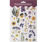 Botanopia Sticker Sheet - Pressed Flowers - Yellow and purple
