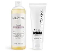 BOTANQUIL Shampoo and Conditioner Set, Sulphate Free Shampoos for Hair Care, Repairs Damage, Anti-Frizz & Hydration, Set of 355ml Hair Shampoo and 236ml Conditioner for Women and Men