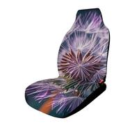 Botany Dandelion Purple Car Seat Covers Universal, 1PCS Carseat Protector - Stretchable Fabric, Anti-Slip Elastic Car Seat Protector for Cars, SUV, Trucks
