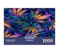 Botany Jigsaw Puzzles Great Gift for Adults 1000 Pieces Family Challenging Toys Home Decors Brainteasing Plant Science Jigsaw Puzzle for Adults 70x50cm/1000pcs