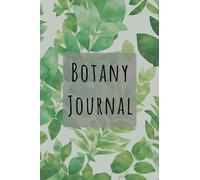 Botany Logbook Journal - College Ruled 50 page Minimalist Plant Notebook