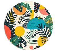 Botany1000 Pieces Round Jigsaw Puzzles SceneryCreative Jigsaw Puzzles Adults And Kids Challenging & Educational Art1000pcs (67.5x67.5cm)