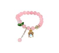 BOTCAM 2024 Bracelet for Women, Chinese Jade Bead Bracelet for Her, Grandma, Grandpa, Mother, Dad, Daily Use Bracelets for Children's Birthday, one size, Resin, No gemstone