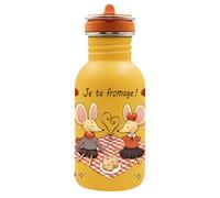 Botella Acero tapón Flow 0,5L Fromage
