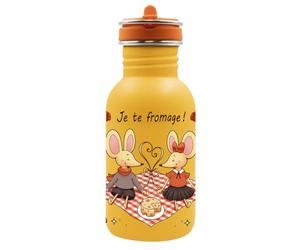 Botella Acero tapón Flow 0,5L Fromage