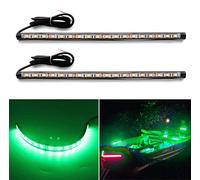 Botepon Led Navigation Light, Red and Green Bow and Stern Lights, Marine IP67 Waterproof for Pontoon Dinghy Kayak Yacht Bass Boat, 2Pcs