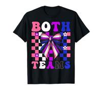 Both Teams Funny Genderfluid Gender Fluid Pride Flag LGBTQ T-Shirt