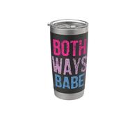 Both Ways Funny Bisexual Stainless Steel Insulated Tumbler