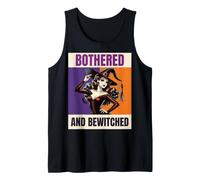 Bothered and Bewitched Pinup Witch Halloween Tank Top