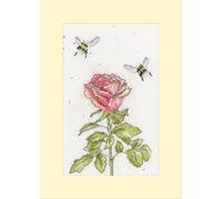 Bothy Threads 'Bee Mine Forever' Counted Cross Stitch Card Kit